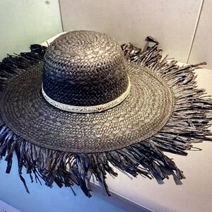 FLOPPY FLOPPY UNIQUE STRAW SUN HAT